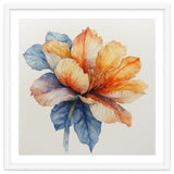 Ethereal Amber and Azure Bloom thumbnail