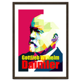 Gottlieb Daimler Pop Art WPAP thumbnail