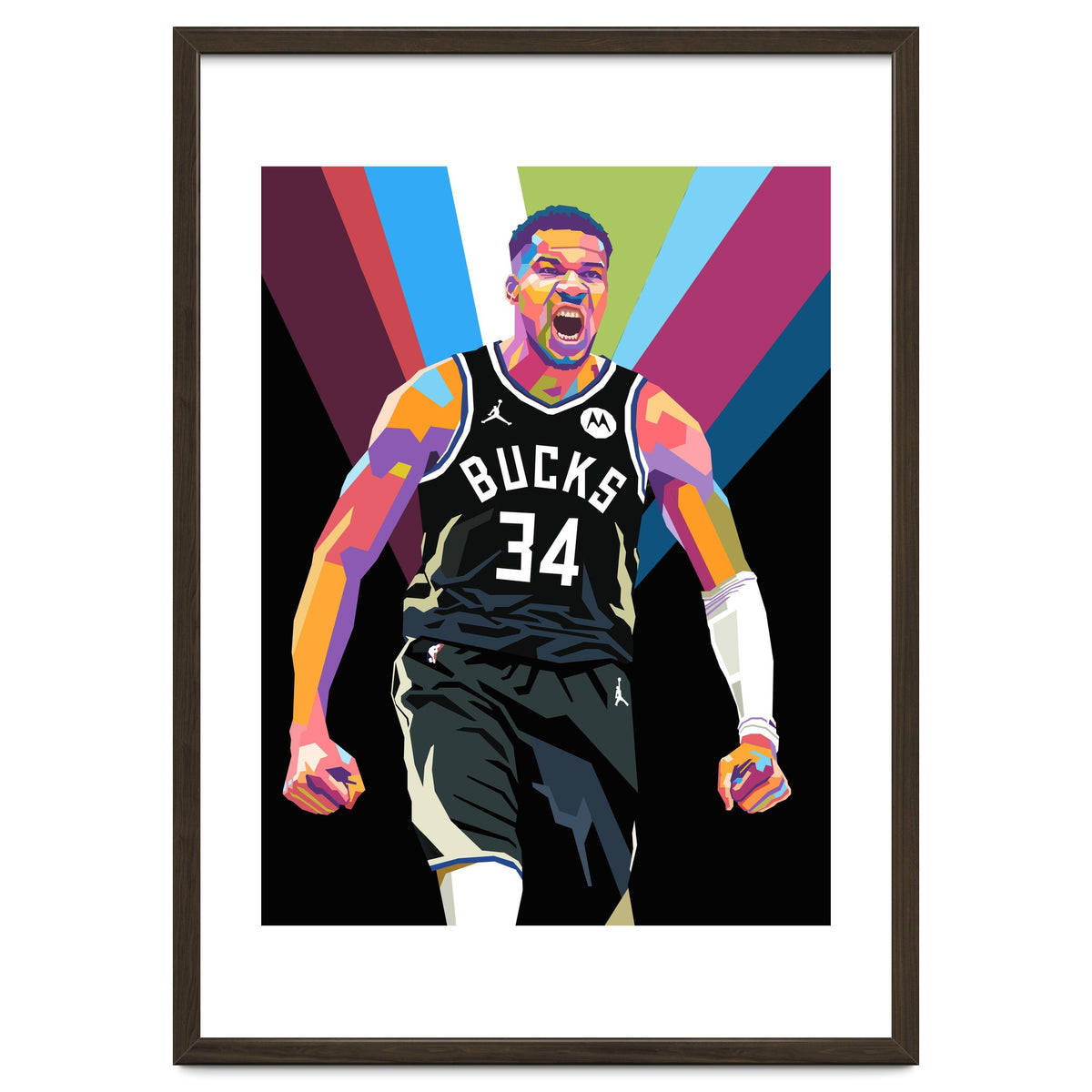 Giannis Antetokounmpo art