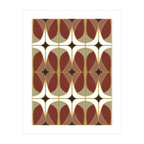 Umber Nouveau Tiles (Print Only) thumbnail