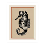 Striped Seahorse II (Print Only) thumbnail