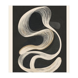 Monochrome Flow Abstract Line Movement (Print Only) thumbnail