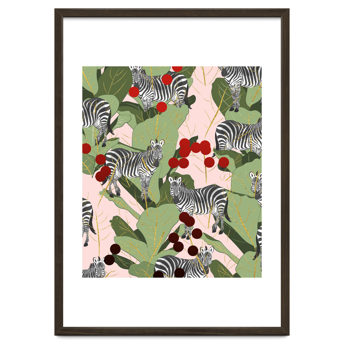 Zebra Harem #society6 #decor #buyart