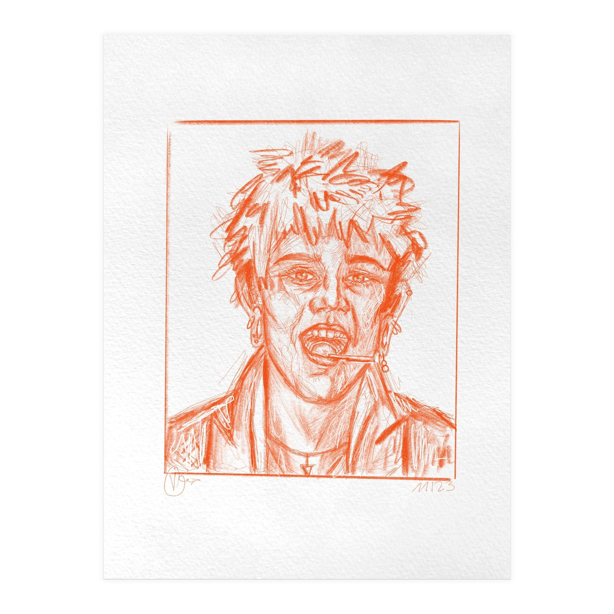 süßsaurer lollipop (Print Only)