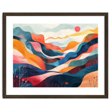 Abstract Mountain Landscape Art thumbnail
