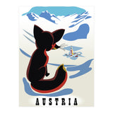Austria Fox In The Snow (Print Only) thumbnail