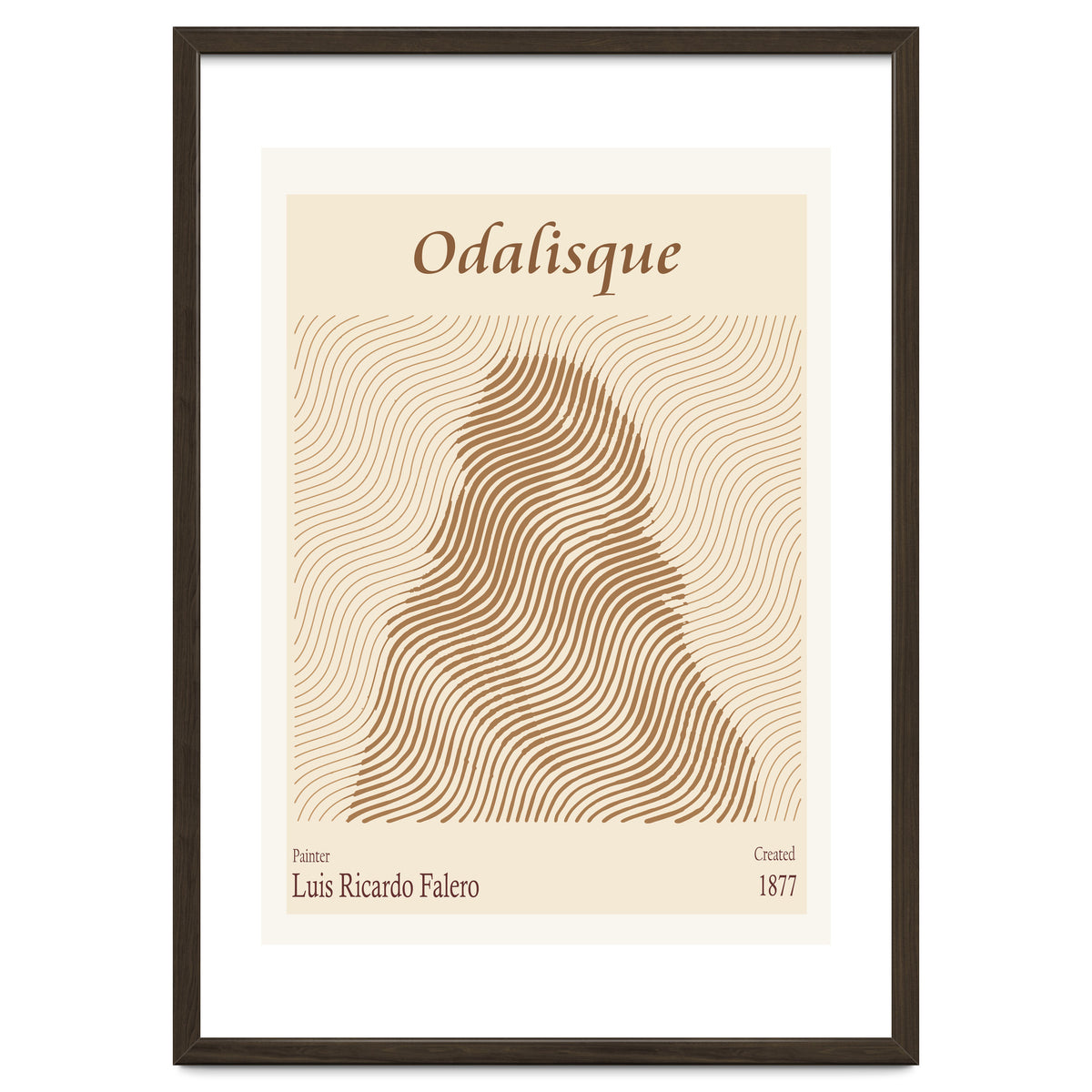 Odalisque (1877) – Luis Ricardo Falero (spanish, 1851 – 1896)