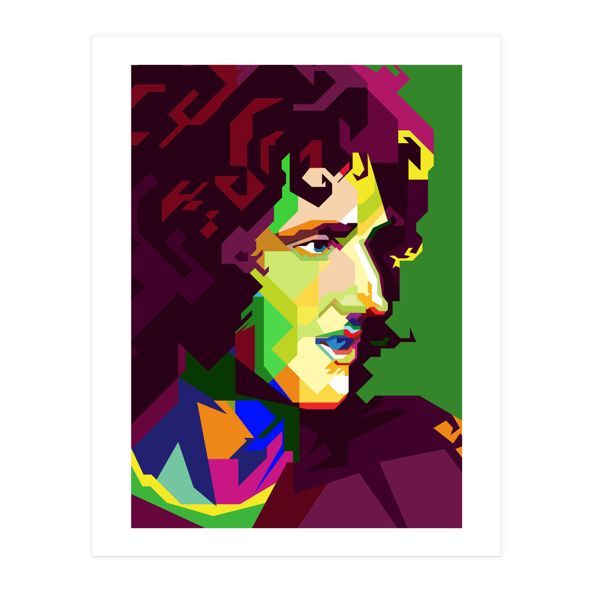 Brian Harold May Pop Art WPAP (Print Only)