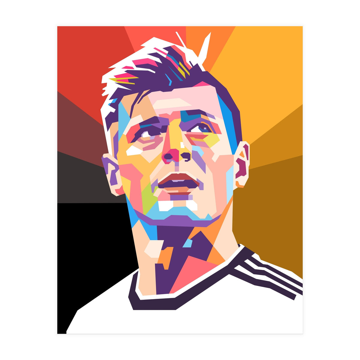 Toni Kroos art (Print Only)
