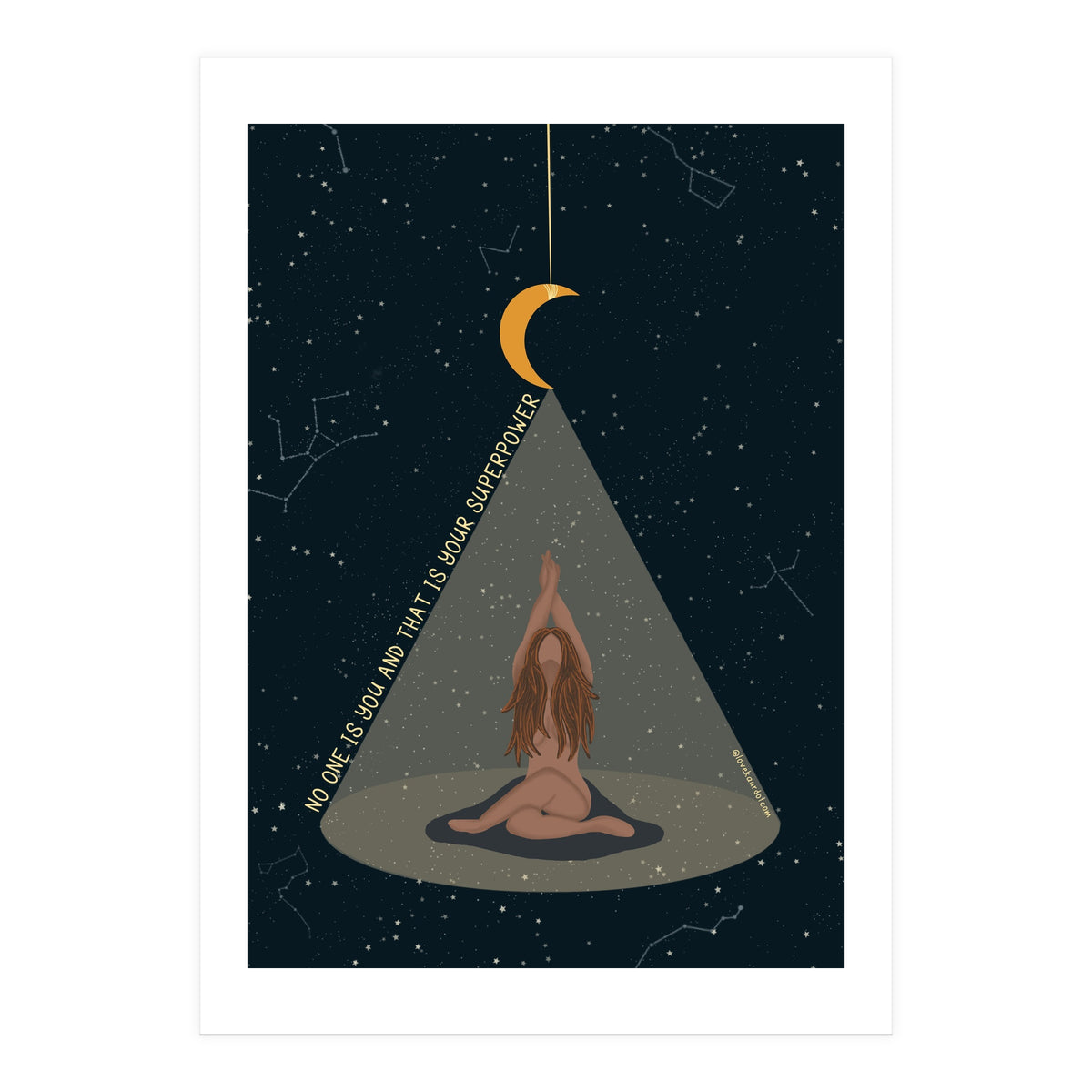 No One Is You And That Is Your Superpower (Print Only)