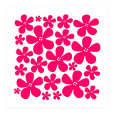 Pink Flowers Pattern (Print Only) thumbnail