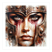 Iron Helm Warrior Queen (Print Only)