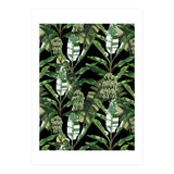 Banano Leaves Dark Jungle (Print Only) thumbnail