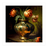 Orange Parrot Tulips (Print Only) thumbnail