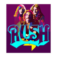 Rush Classic Rock Pop Art WPAP (Print Only)