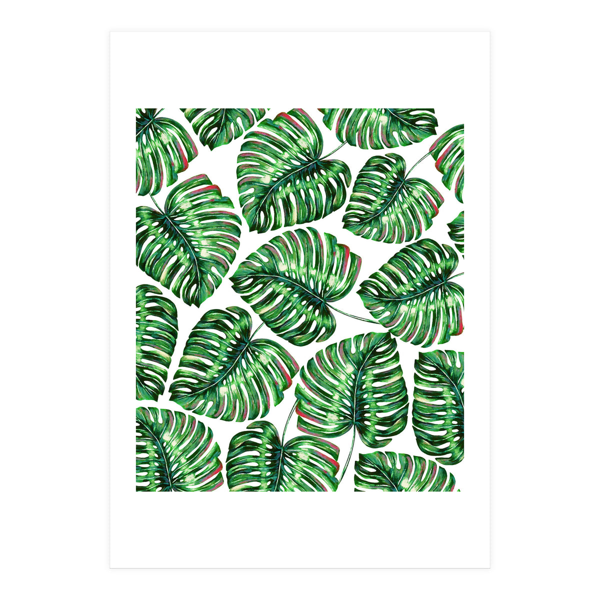 Tropical Greenery #society6 #decor #buyart (Print Only)