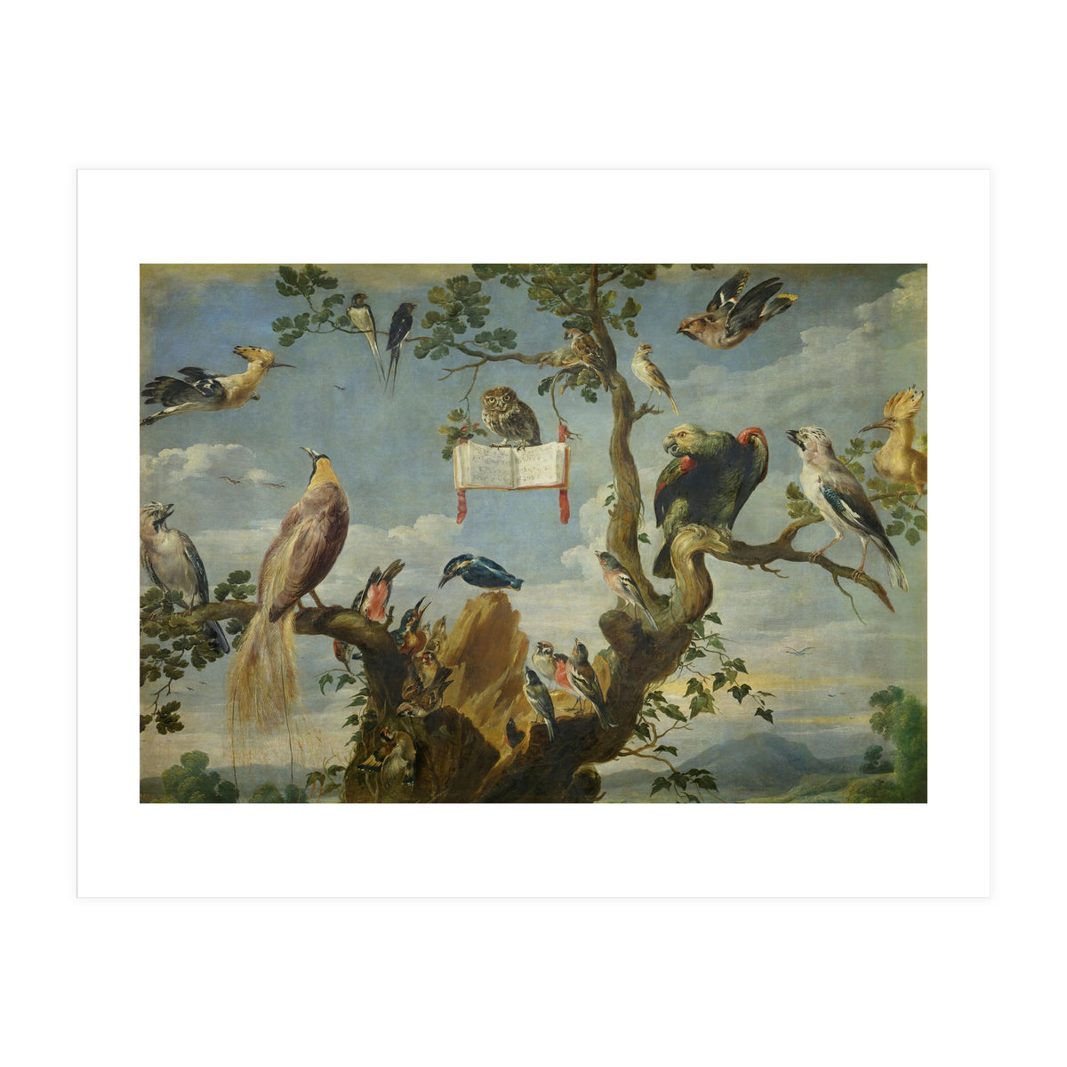 Frans Snyders / 'Concert of the Birds', 1629-1630, Flemish School. (Print Only)