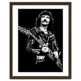 Tony Iommi American Musician Legend In Grayscale thumbnail