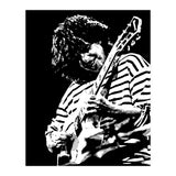 Pat Metheny American Jazz Guitarist Legend in Monochrome 3 (Print Only) thumbnail