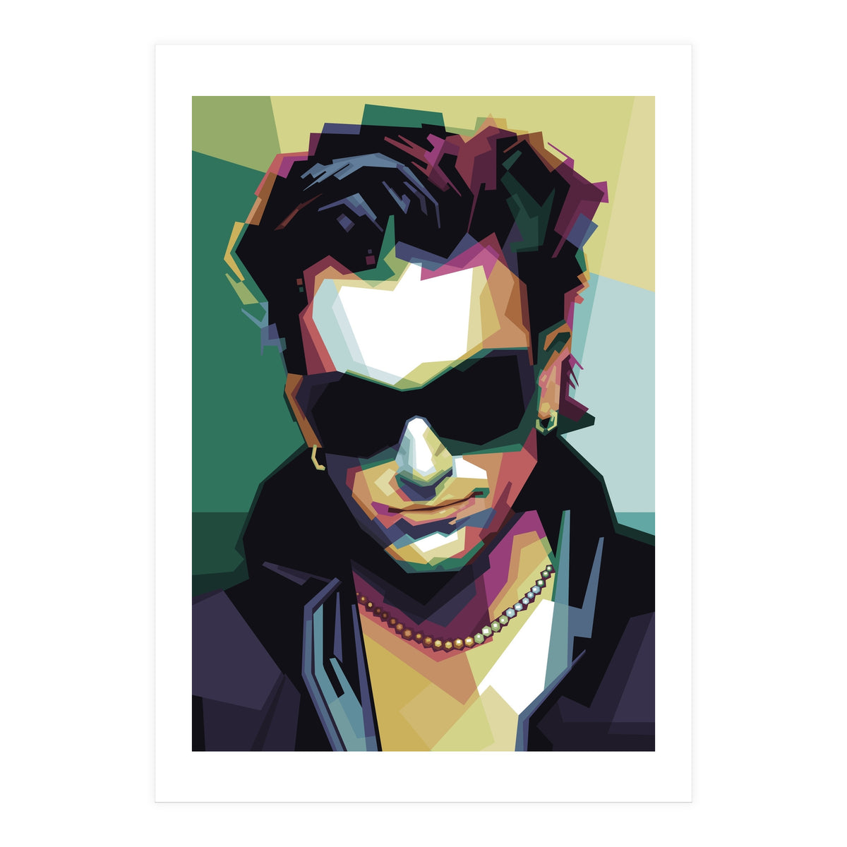 Bono Pop Art WPAP (Print Only)