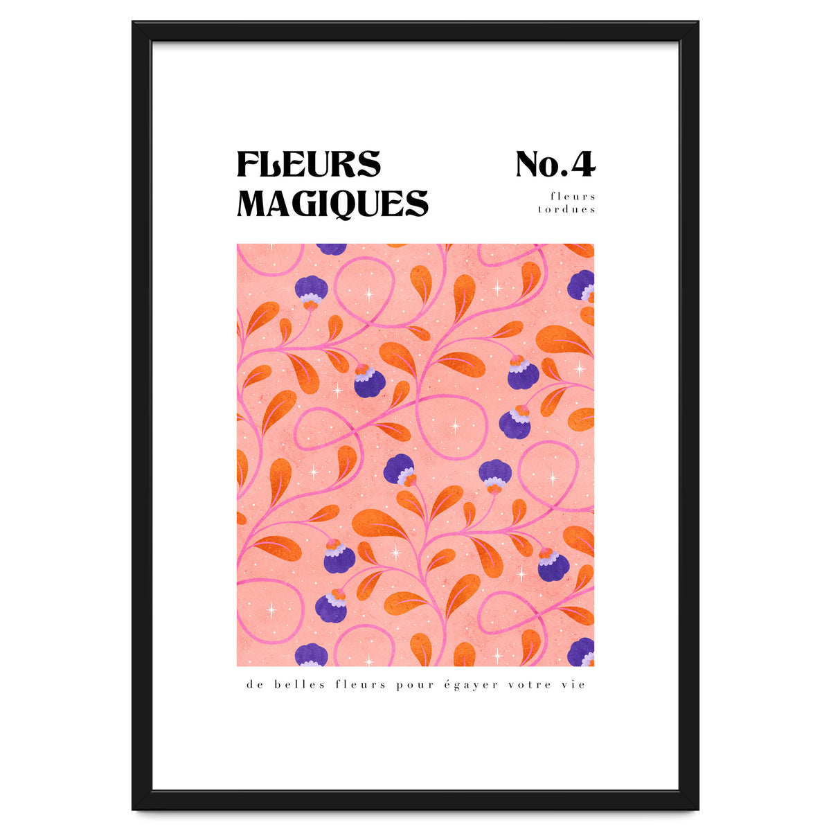 Magical Flowers No.4 Twisty Florals