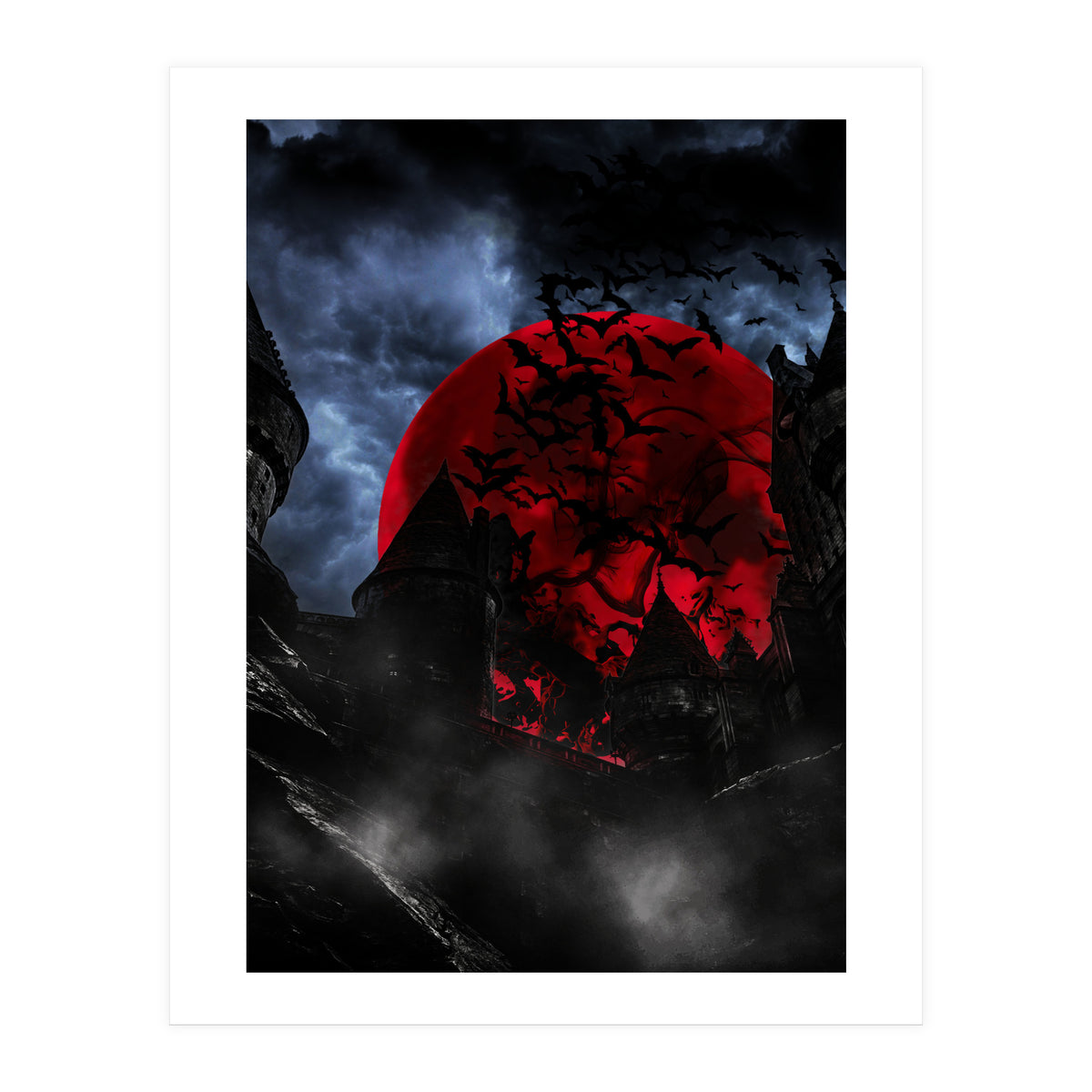 Castle Bats (Print Only)