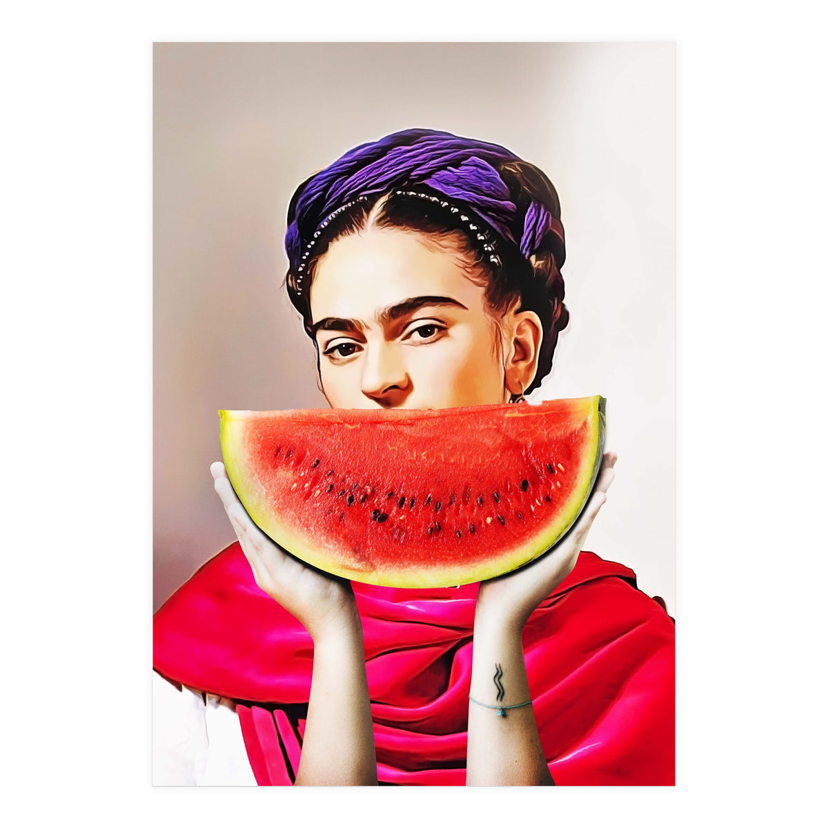 Watermelon Frida (Print Only)