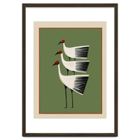 Striped Bird Trio I