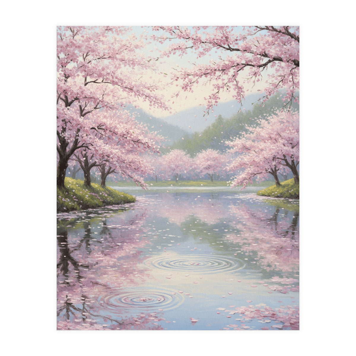 Ephemeral Spring Ripples (Print Only)