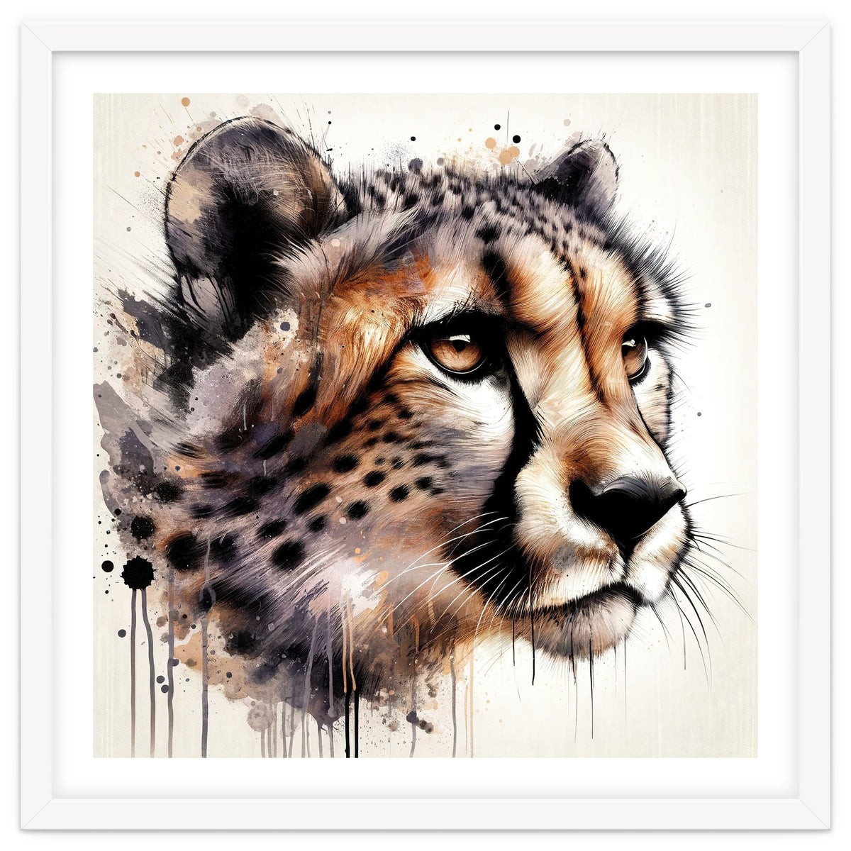 Watercolor Cheetah