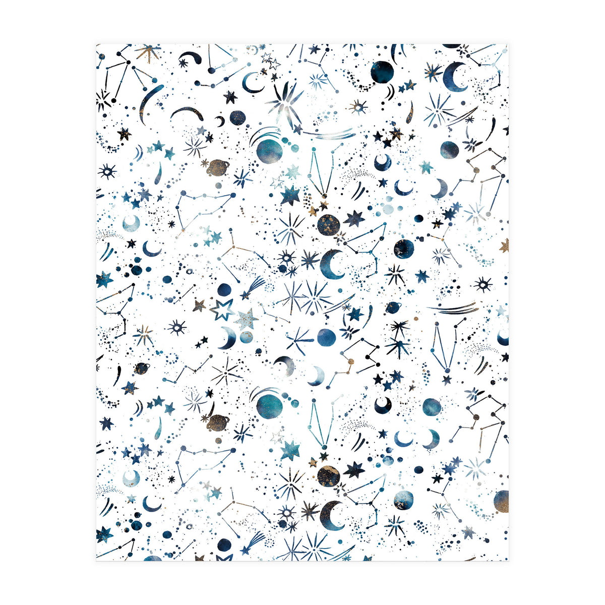 Astrology Space Planets Constellation (Print Only)