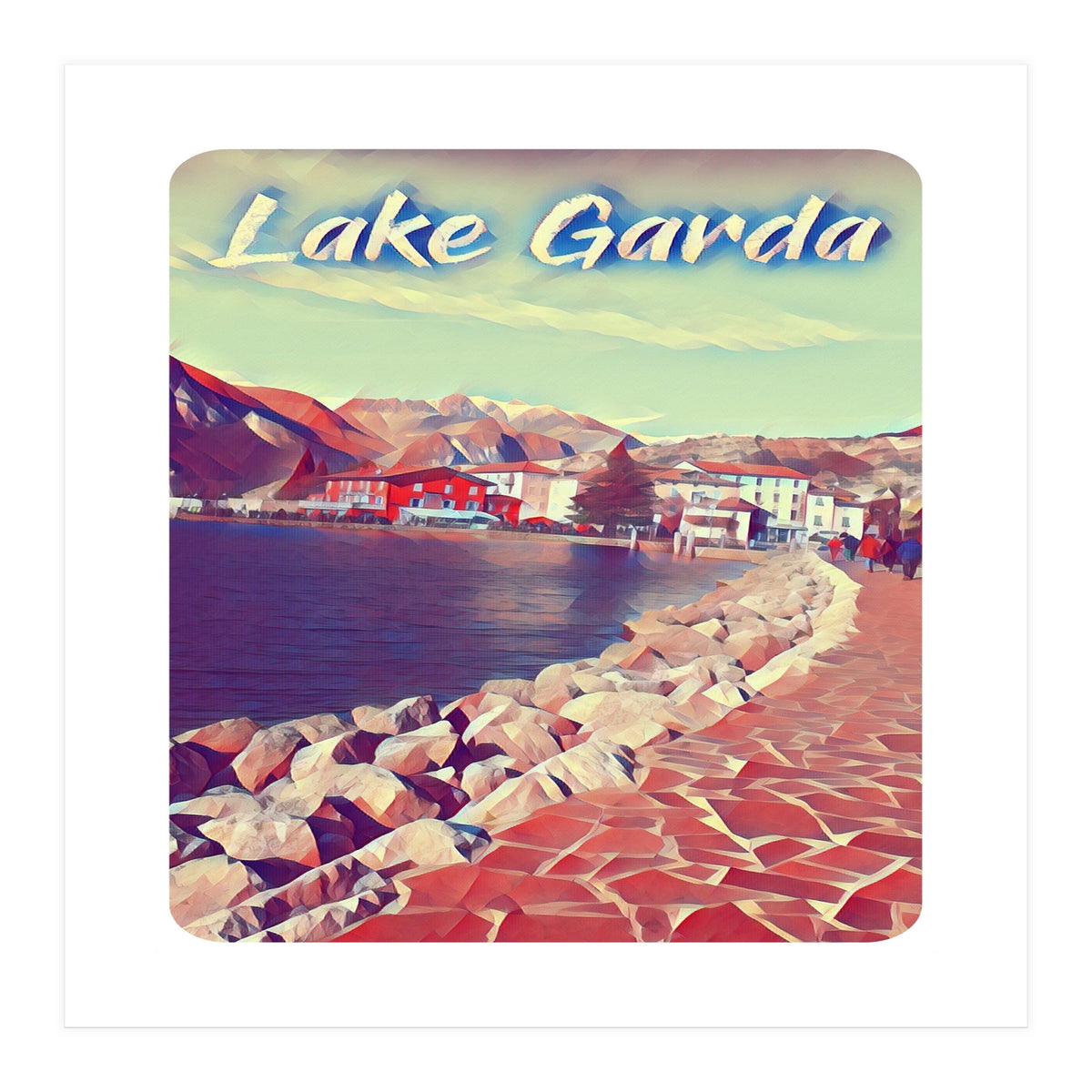 Lago Di Garda (Print Only)