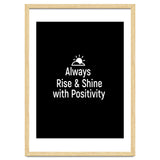 Always rise and shine with positivity thumbnail
