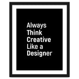 Always Think Creative Like A Designer thumbnail