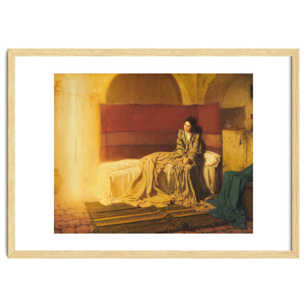 Henry Ossawa Tanner – The Annunciation | Iconic Religious Masterpiece in luminous realism