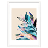 Marble Fantasy, Luxe Abstract Texture Botanical Concept, Eclectic Graphic Design Bohemian Contemporary thumbnail
