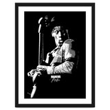 Marcus Miller American Music Legend in Grayscale thumbnail