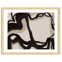 Time oil painting abstract