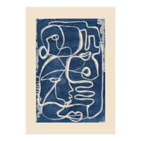 Bound By Line (indigo) (Print Only)