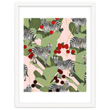 Zebra Harem #society6 #decor #buyart thumbnail