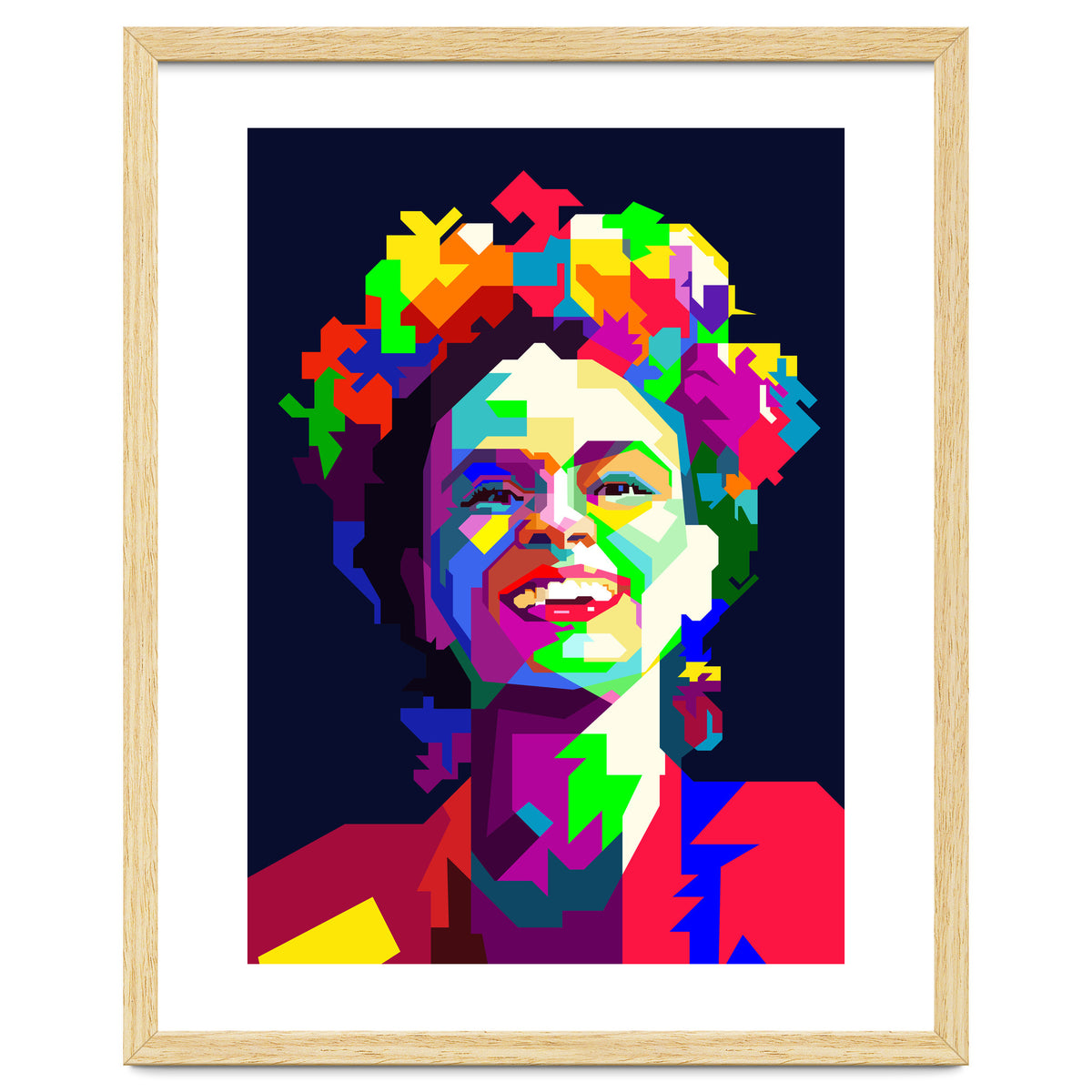 Frida Kahlo Mexican Artist Painting Pop Art WPAP