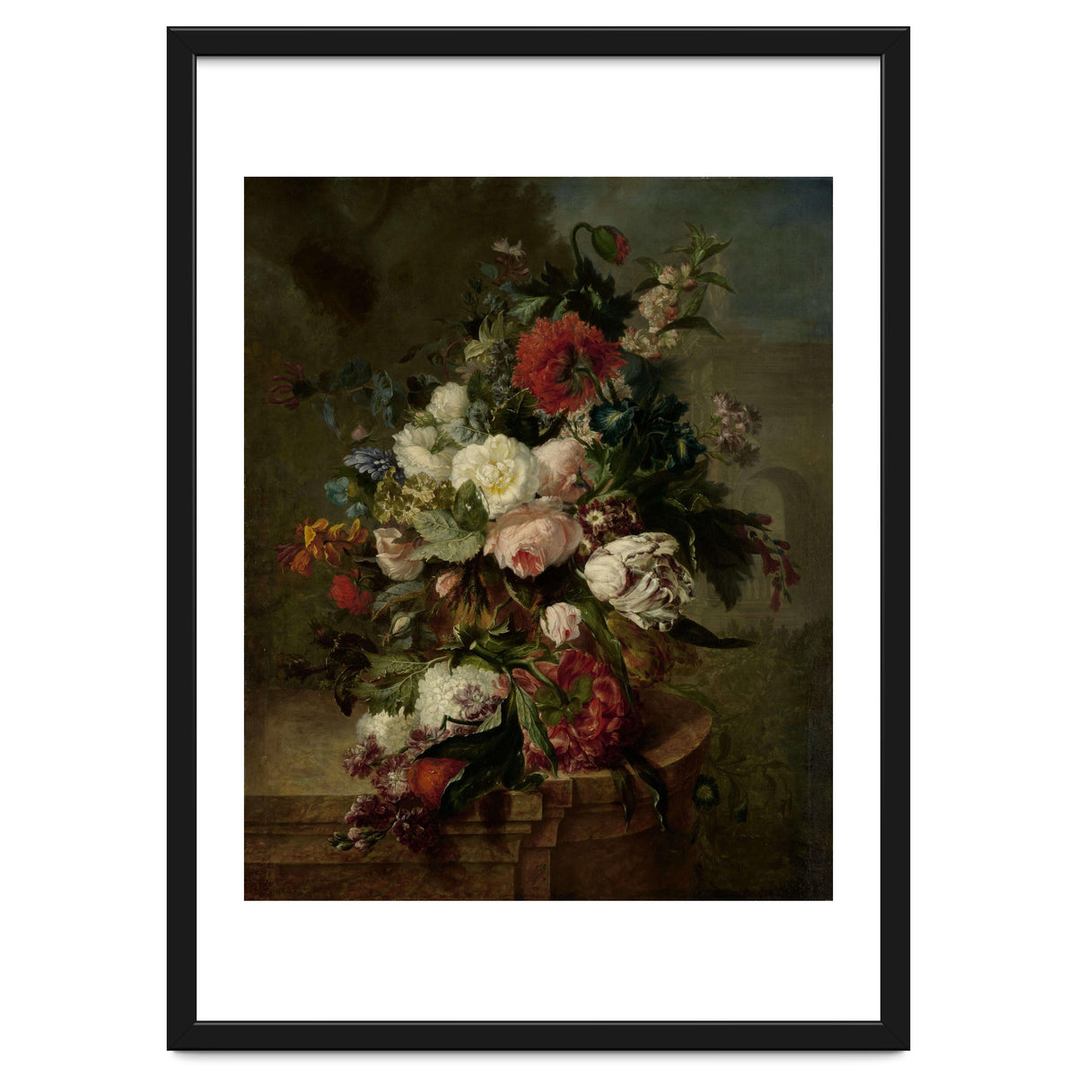 Still Life with Flowers. Dating: 1789. Measurements: h 73 cm × w 60 cm; d 6.5 cm.