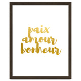 Peace Love Happiness #society6 #decor #buyart thumbnail