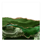 Green & Gold Agate Texture 25  (Print Only) thumbnail
