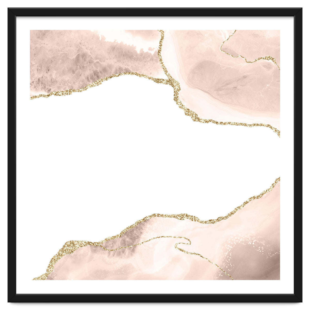 Ivory & Gold Agate Texture 09