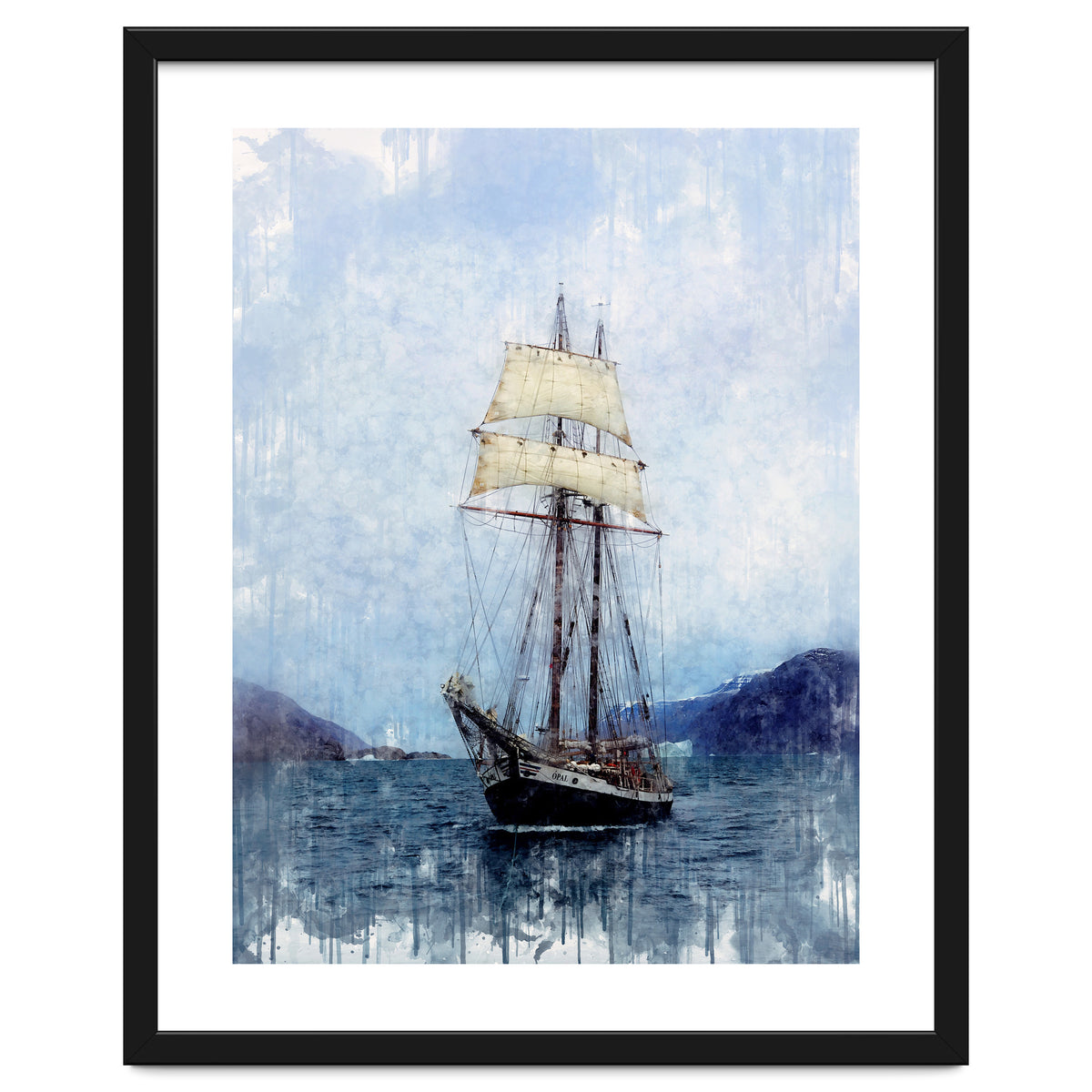 strong determination to start the ship's adventure