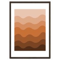 Brown gradient design