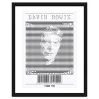 Receipt Art David Bowie Quotes