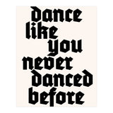 Dance Like Never Before (Print Only) thumbnail