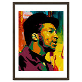 Fred Hampton Colorful Abstract Art thumbnail
